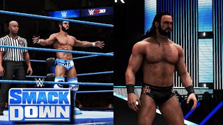 QWS SmackDown| Drew McIntyre Spoils Johnny Gargano’s Celebration [WWE 2K20]