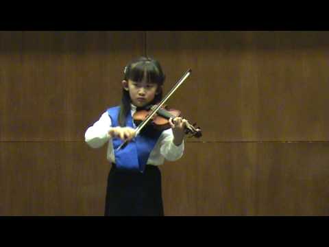 Natalia Plays Gavotte from Mignon A. Thomas Suzuki...