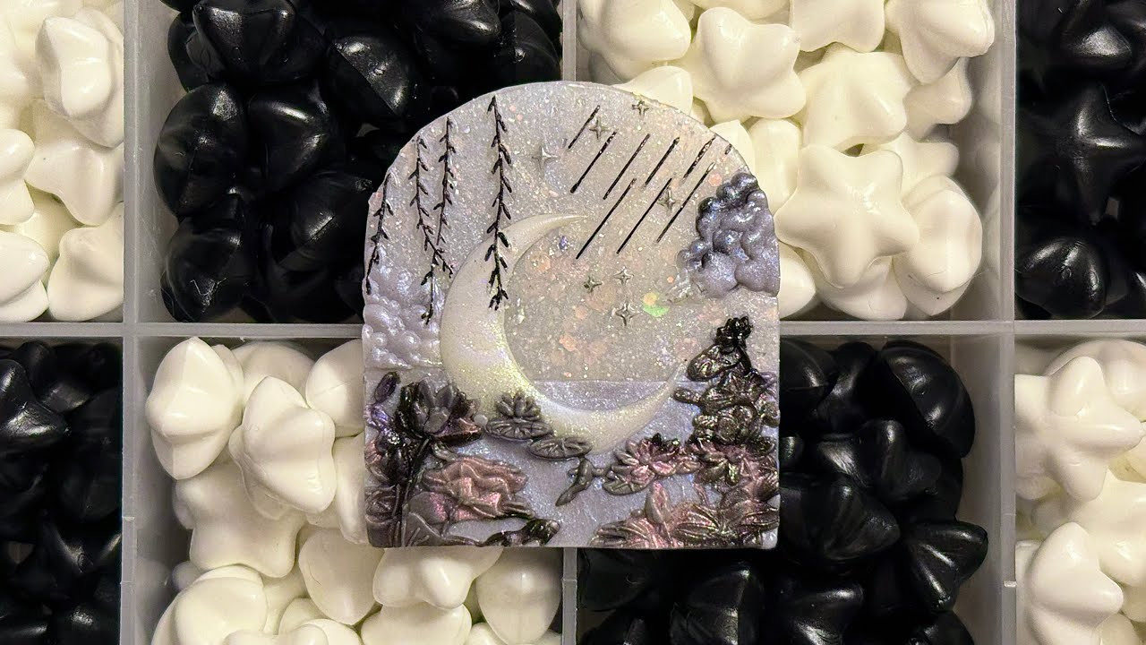 Монохромная цветная сургучная печать 🖤🩶🤍