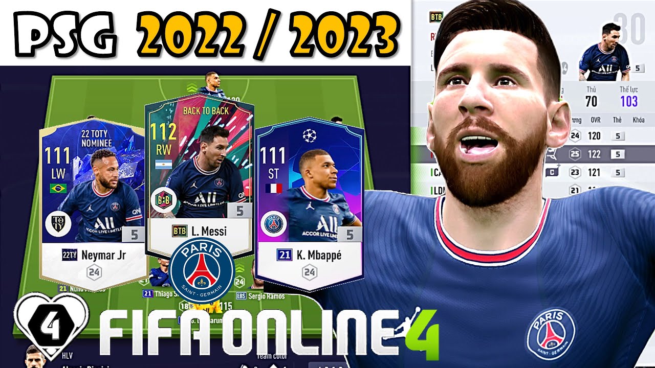 I Love Cầm 160 Tỷ Hoàn Thiện Siêu Đội Hình Psg 2022/2023 Khủng Nhất: Messi,  Neymar, Mbappe, Ramos - Youtube