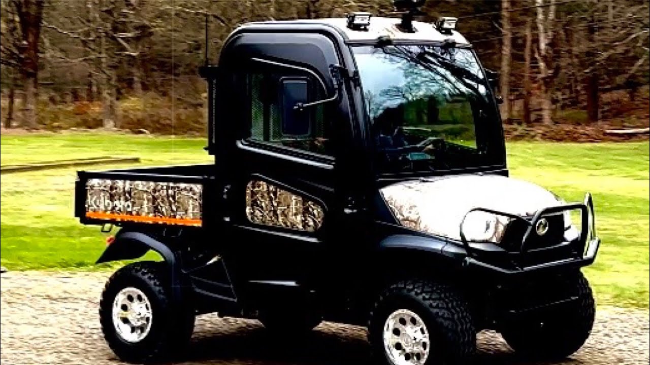 Kubota RTV-X1100C , LED Rear Warning Lights. Super Bright and Easy Install !!