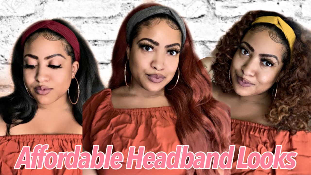 HOW I TURN MY FAVE WIGS INTO HEADBAND WIGS ❤️ | AFFORDABLE LOOKS!
