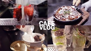(ENG)Cafe Vlog｜Rainy day with Signature coffee｜개인카페 알바 브이로그｜비가 오는 날｜시그니처 커피 한잔
