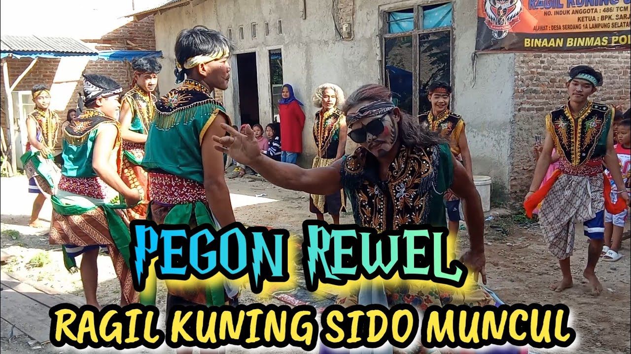 Pegon Rewel Jaranan Ragil Kuning Sido Muncul Live Serdang Lampung Selatan 