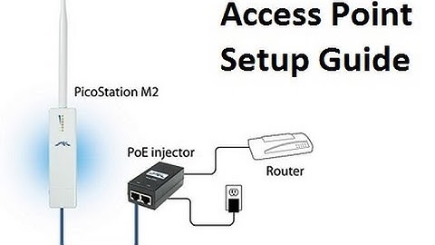 Quick and Easy AP for Ubiquiti Nanostation m2 and Picostation m2 access point setup running airOS