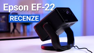Mini laserový projektor Epson EF-22: Skvělý obraz doma i na cestách (RECENZE)