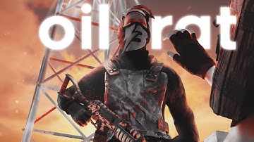 How RATTING OIL RIG made me RICH - Rust SOLO MOVIE