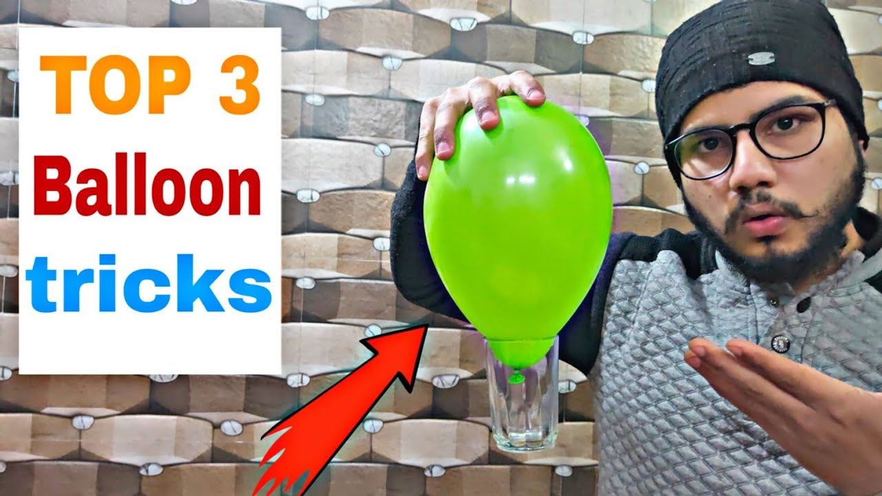 Top 3 Balloon science Experiment - ABC Experiment - YouTube