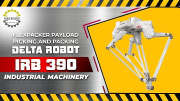 IRB 390 FlexPacker payload picking and packing Delta Robot