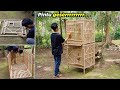 MEMBUAT KANDANG AYAM JAGO | kandang ayam pintu geser