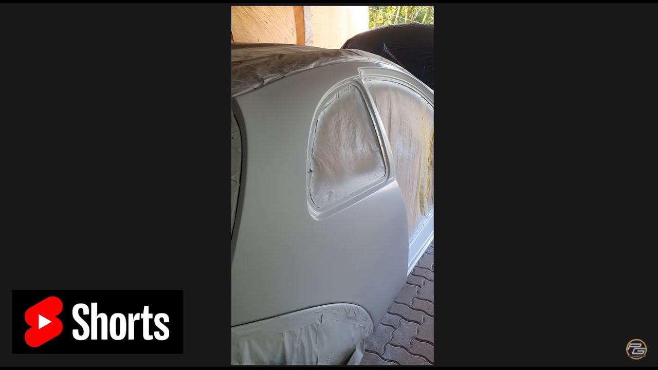 Tinta aplicada na lateral do Ford Ka - #shorts