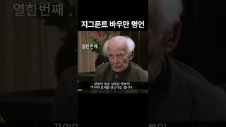끝없이 밝은 날들은 권태를 낳는다ㅣ지그문트 바우만ㅣ#인생철학 #인생명언 #인생조언 #멋진글귀