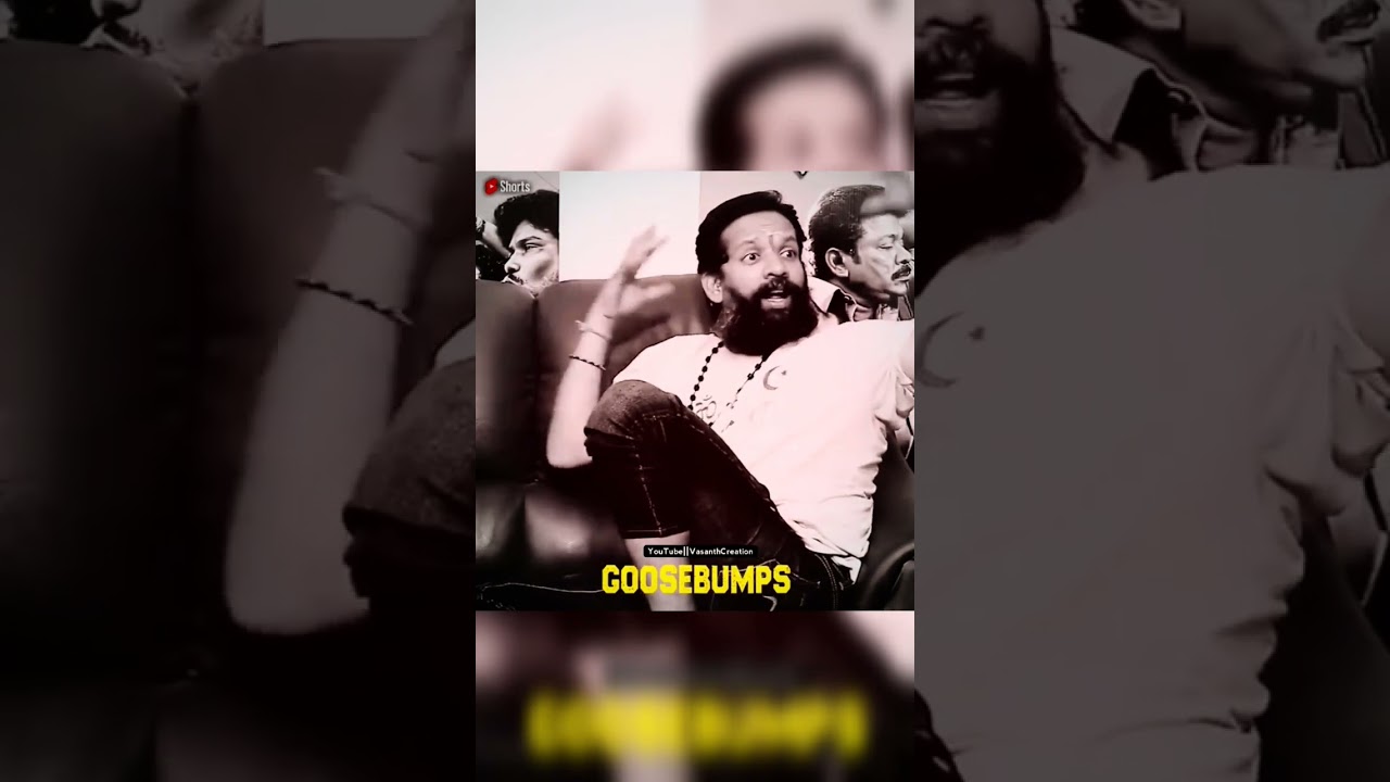 Goosebumps _ GV Prakash Speech _ Aayirathil Oruvan Movie _ Vasanth Creation(720P_HD)