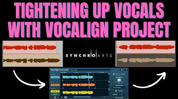 How to Tighten Up and Align Vocal Takes - With VocAlign