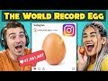 College Kids React To World Record Egg Vs. Kylie Jenner (Most Liked Post On Instagram)