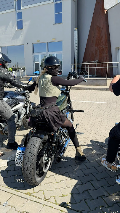 Ready to roll #motorcycle #bikergirl #harleydavidson #moto #harley #biker #sportster #custom #bike