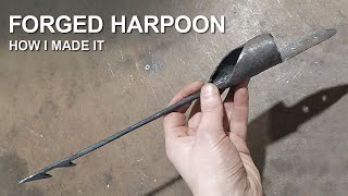 Forged harpoon. My experience how I hammered