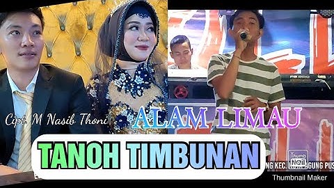 Lagu Lampung populer - TANOH TIMBUNAN - Live panggung - Alam limau - Cipt. M nasib thoni