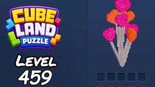 Cube Land Puzzle Level 459 Walkthrough