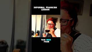 Can she teach them this Frankish word? #franconia #comedy #funny #germany