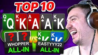 200BB DEEP with QUAD KINGS?! | Top 10 Hands Ep. 222 screenshot 4