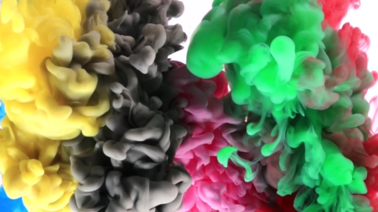 Ink in water/ink in water background 4k/ink in water slow motion/432 hz meditation music