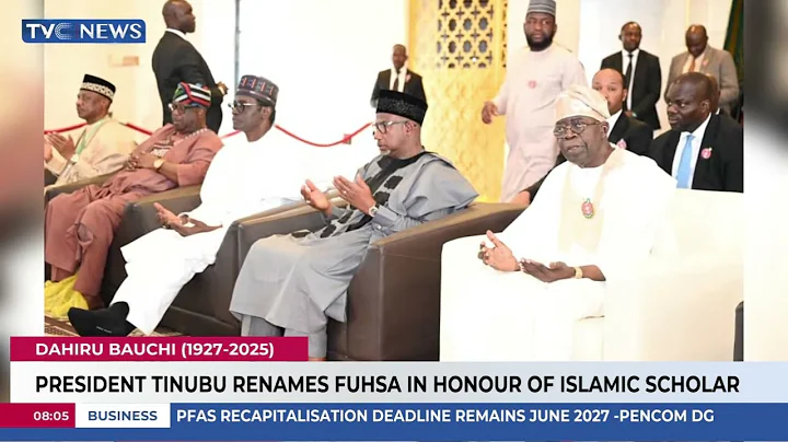 President Tinubu Sympathises With Bauchi Govt, Family Of Dahiru Usman Bauchi