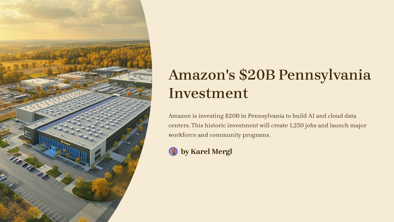 Amazon's $20B Pennsylvania Investment
