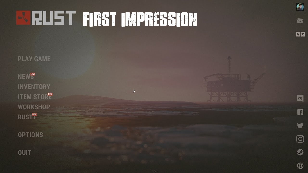 World's Most Brutal MMO Survival Game - Rust - My First Impression ...