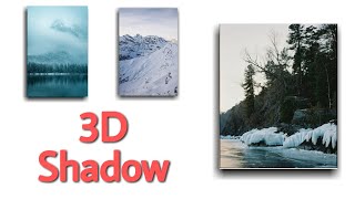 Instagram Shadow Behind The Image // 3D Shadow Photo Editing // PicsGyan screenshot 2