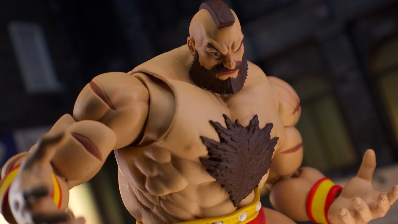  Storm Collectibles - Ultimate Street Fighter II: The Final  Challenger - Zangief, Action Figure, STM87180 Red : Toys & Games