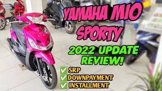 Yamaha Mio Sporty Mas Sulit kaya Ngayong 2022? | Specs, Features & Walk-through