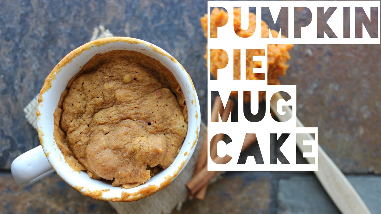 Healthy Mug Cake Recipe | How To Make A Low Fat Pumpkin Pie Spice Mug