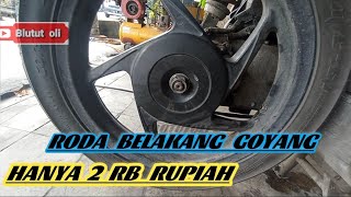 Cara Atasi Roda Belakang Goyang Old Honda Matic Honda Beat