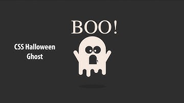 CSS Halloween Ghost Animation