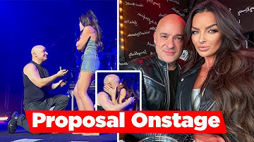 David Draiman Surprises His Girlfriend With Onstage Proposal