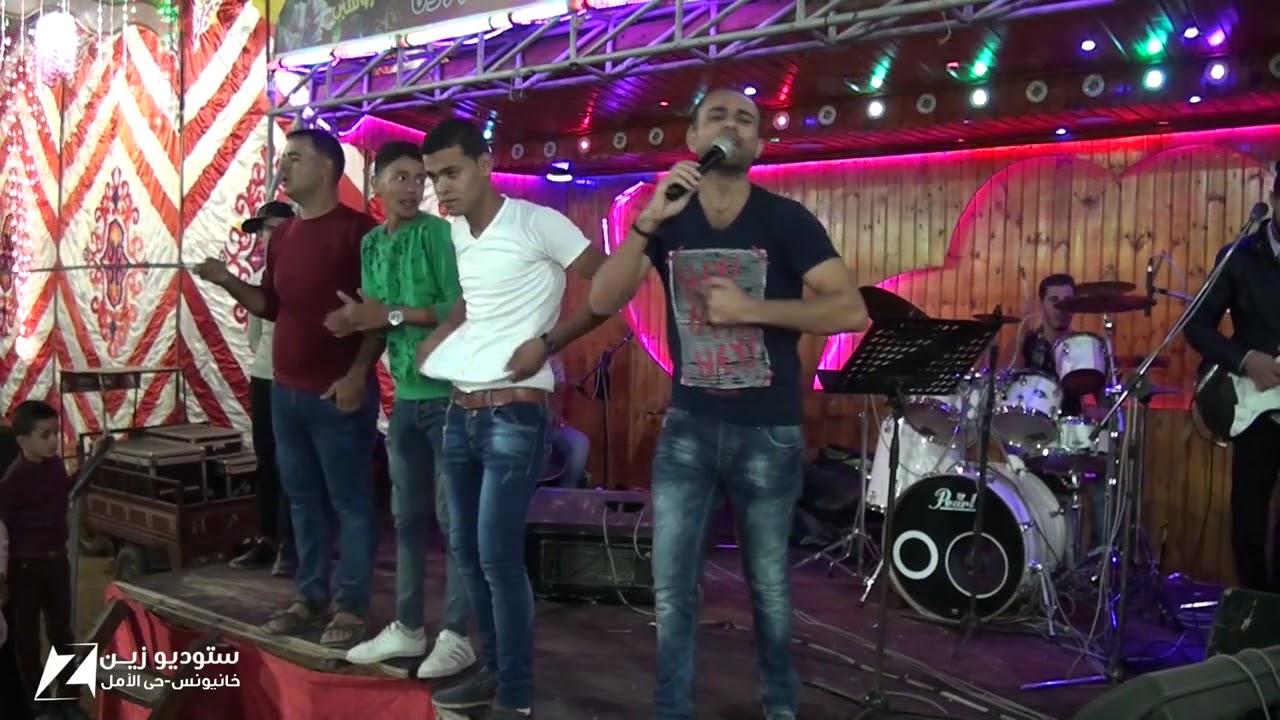 حفلة سالم شعت . دحية المصالحة الفلسطينية الفنان حسين زايد