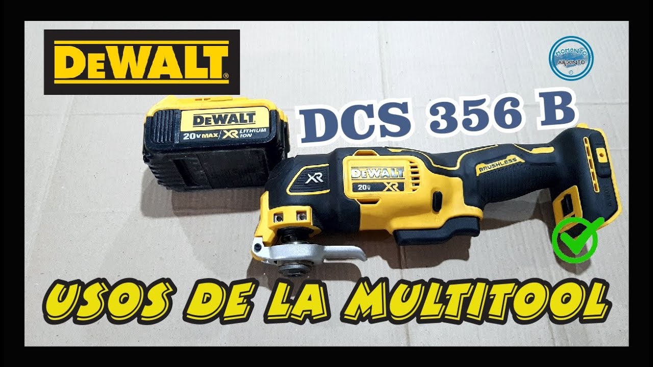 MULTIHERRAMIENTA OSCILANTE 20V DCS356D1 DEWALT