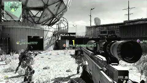Across the map wall bang (Modern Warfare 3)