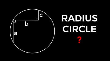 Solving For The Radius - Math Olympiad Practice