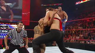 Raw 9292008 Paul Burchill & Katie Lea Vs Jamie Noble & Mickie James