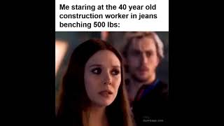 Staring At The Construction Worker