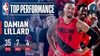 Damian Lillard Rallies the Blazers to a Comeback Win With 35 Pts | March 1, 2018