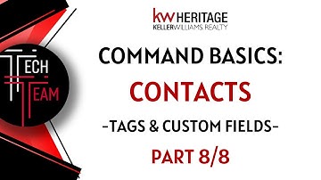 Techy Tuesday - Command Basics: Editing Tags & Custom Fields