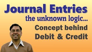 #1 Journal Entries Accounting (Introduction) ~ Concept Behind Rules of Debit and Credit