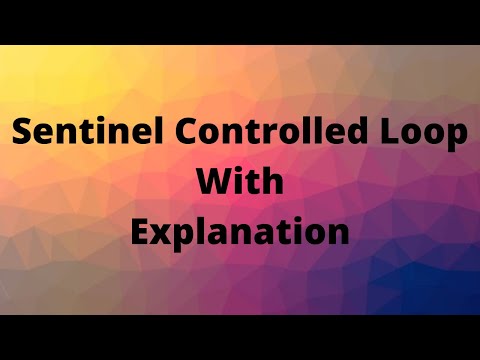 Sentinel Controlled Loop In C programming | Tutorial # 18