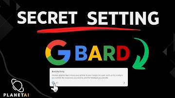 Secret Settings Of Google Bard | Bard  Ai Tutorial
