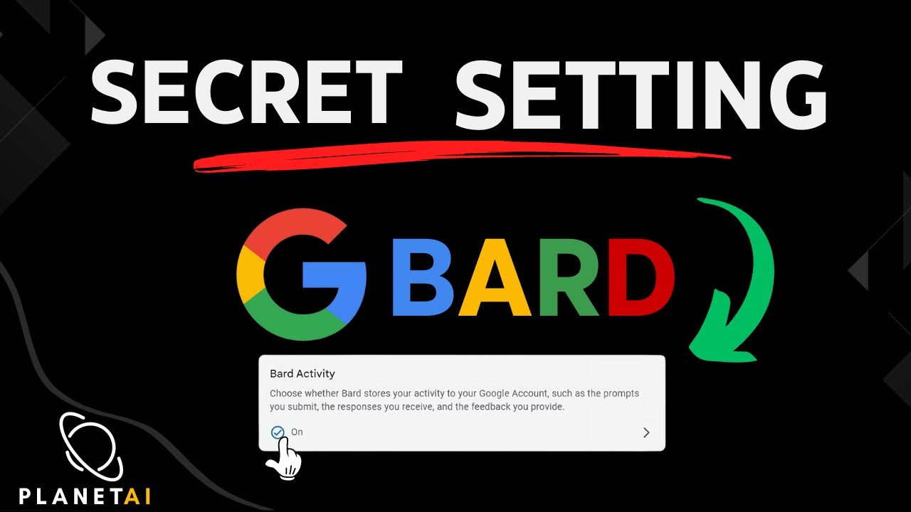 Secret Settings Of Google Bard Bard Ai Tutorial YouTube