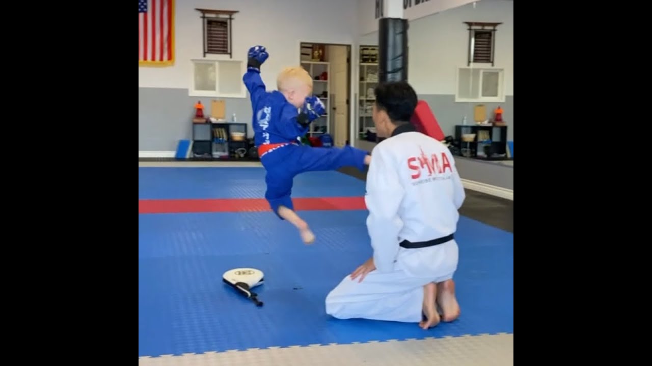 Ka$h's passion for sports started at only 18 months! Follow @Kate7  to see him train and grow..