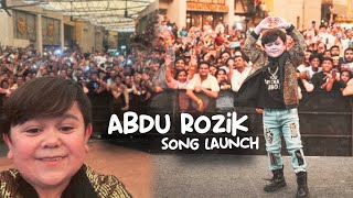 ABDU ROZIK NEW SONG LAUNCH | VLOG